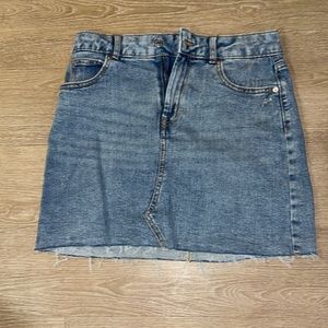 Wild Fable Jean Skirt